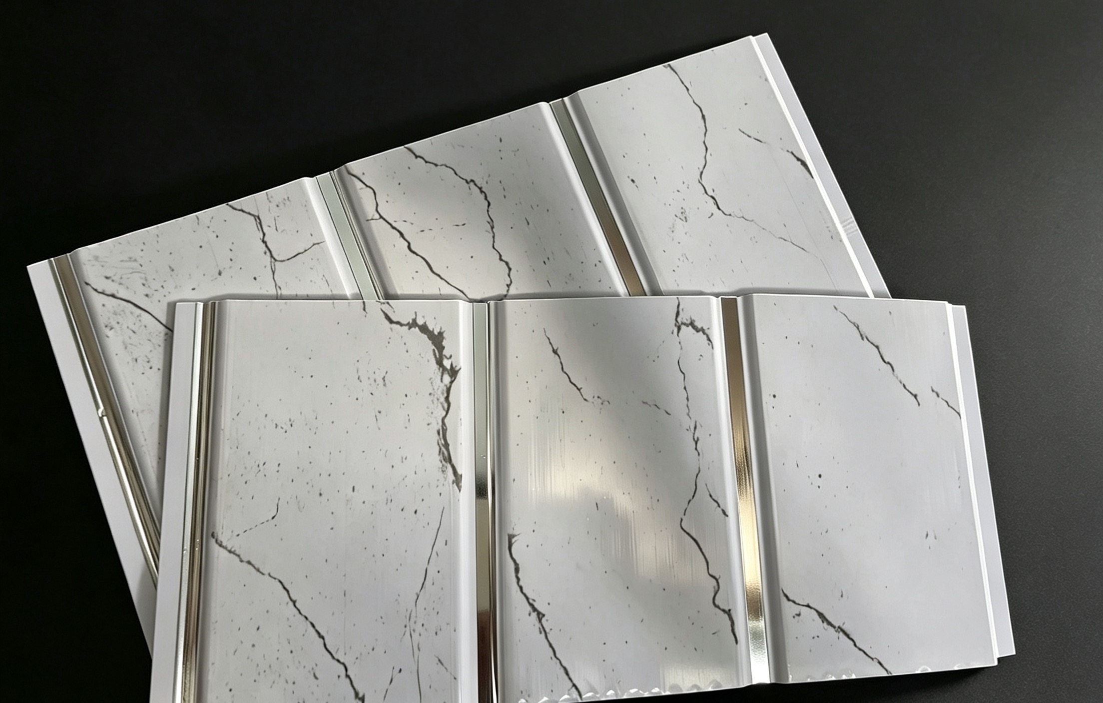 Three Groove With Silver Wire