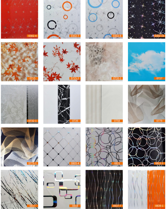 Multiple Patterns Available, Glossy Waterproof Interior PVC Ceiling panel